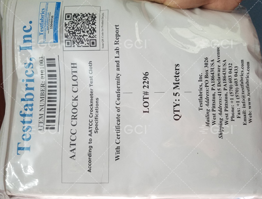 AATCC CB02_Testfabrics AATCC Standard Friction Cloth (code Pack)